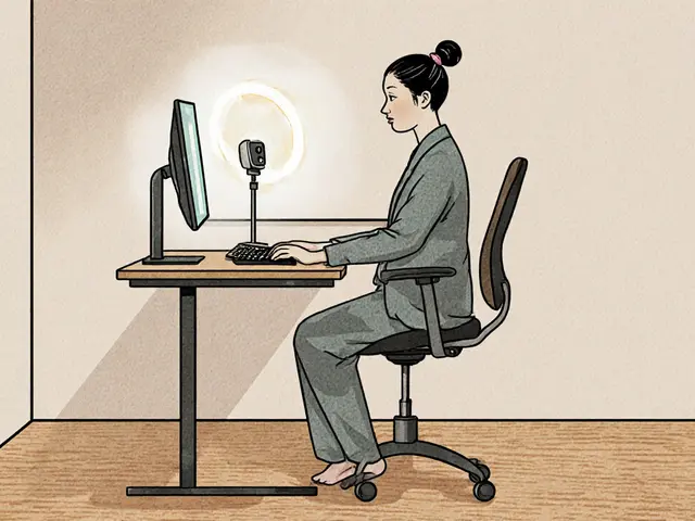 Jak si nastavit pracovní prostor pro online terapii: Ergonomie a soukromí