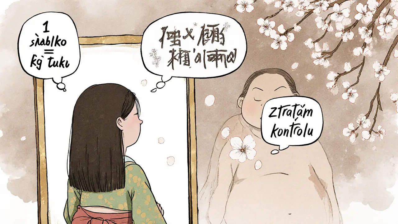 Kognitivní omyly o jídle a těle: Jak KBT pomáhá překonat poruchy příjmu potravy