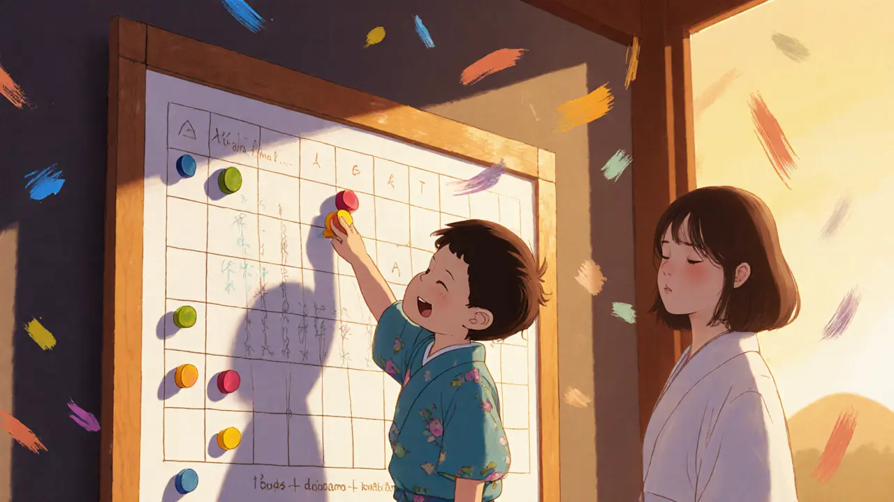 Jak nastavit domácí systém odměn pro dítě s ADHD: Praktický návod