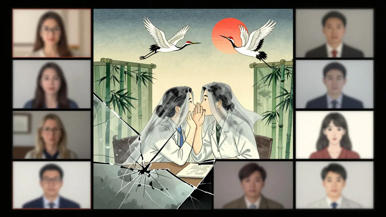 Digitální terapie s anonymní supervizí a křídla čápi symbolizující etický směr.