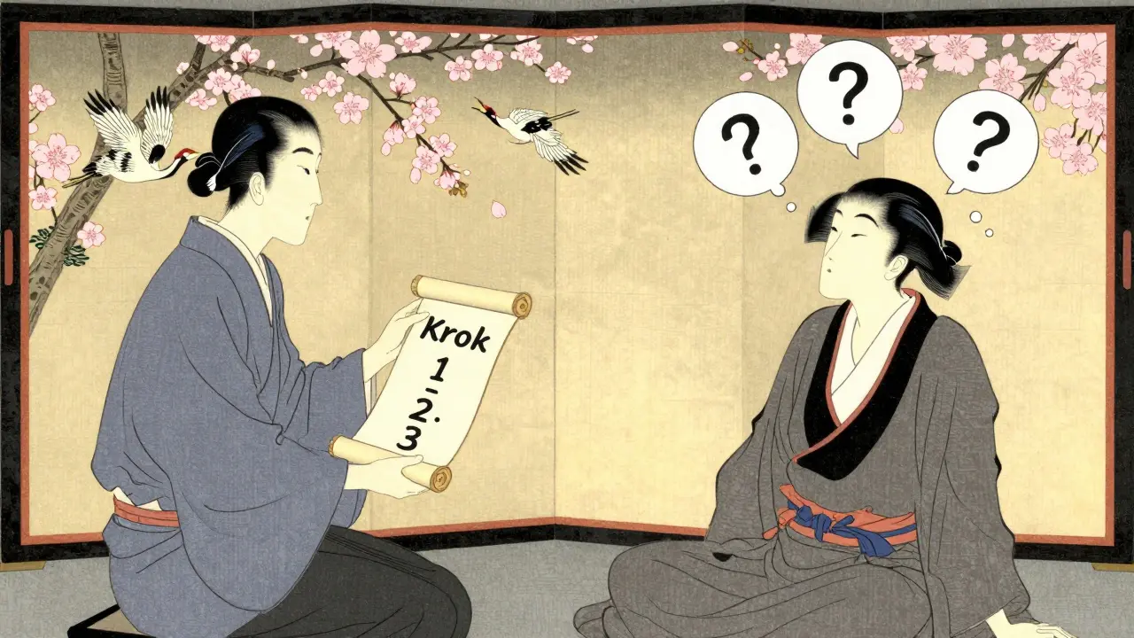 Hybridní poradenství: polovina scény je strukturovaná, druhá polovina otevřená pro otázky.