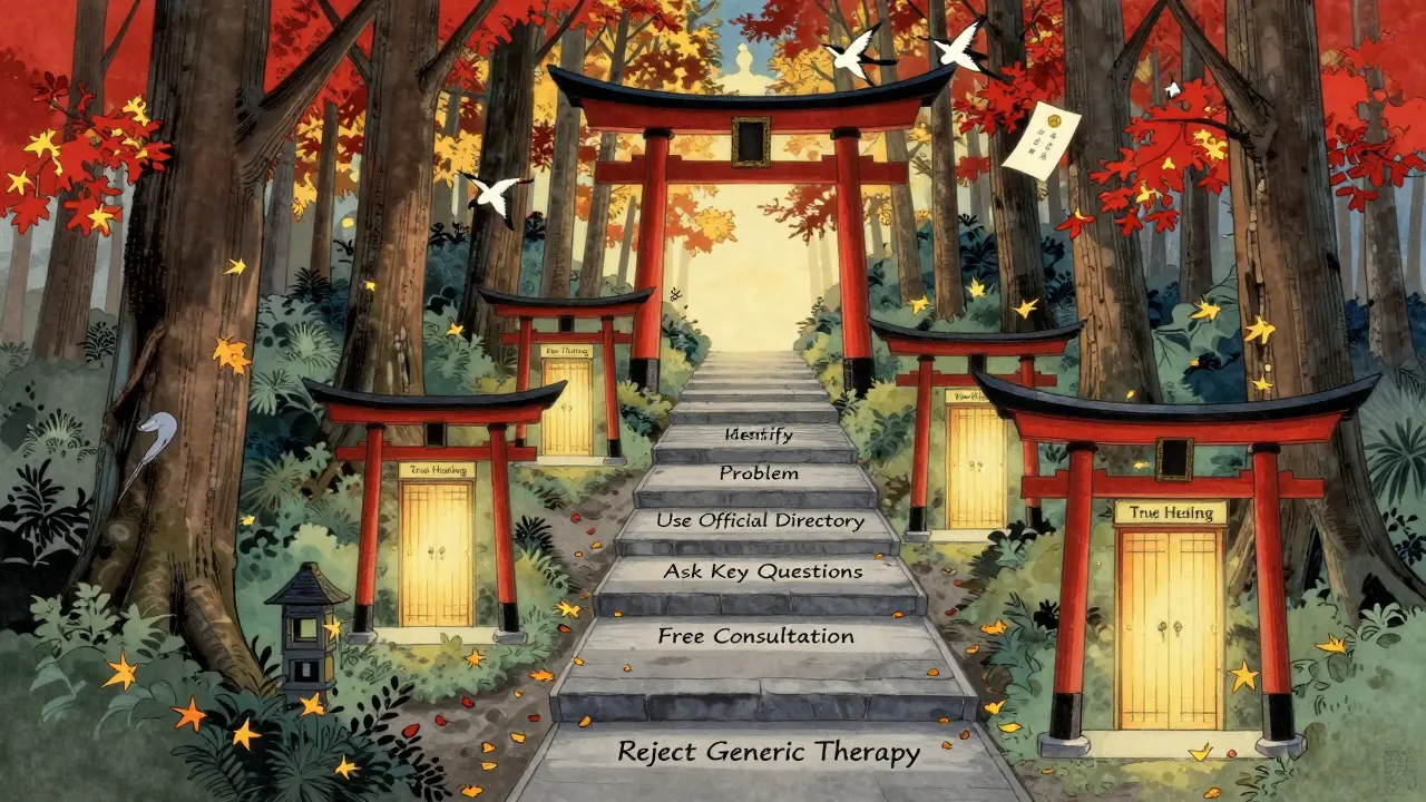 Pětikroková cesta k pravé terapii, vedená tradicí a certifikáty.