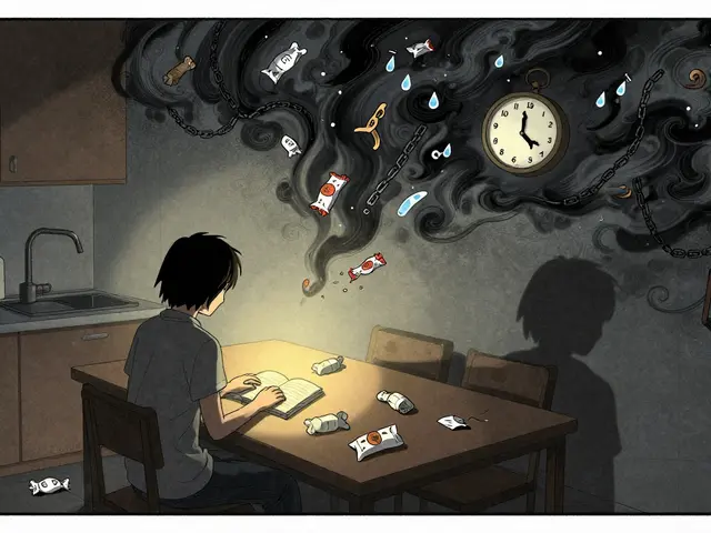 Závislost na jídle a přejídání: Jak psychoterapie pomáhá překonat binge eating