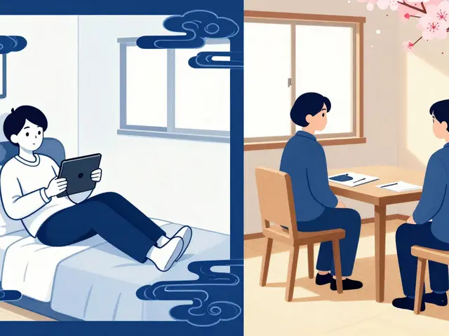 Online vs. osobní terapie pro úzkost a depresi: Co je účinnější