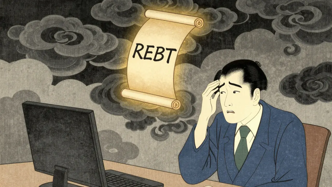 Racionálně-emoční behaviorální terapie (REBT): Jak změnit své myšlení a život