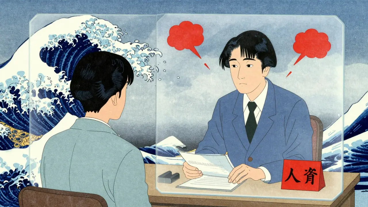 Ilustrace důvěrnosti a jejích výjimek ve stylu Ukiyo-e