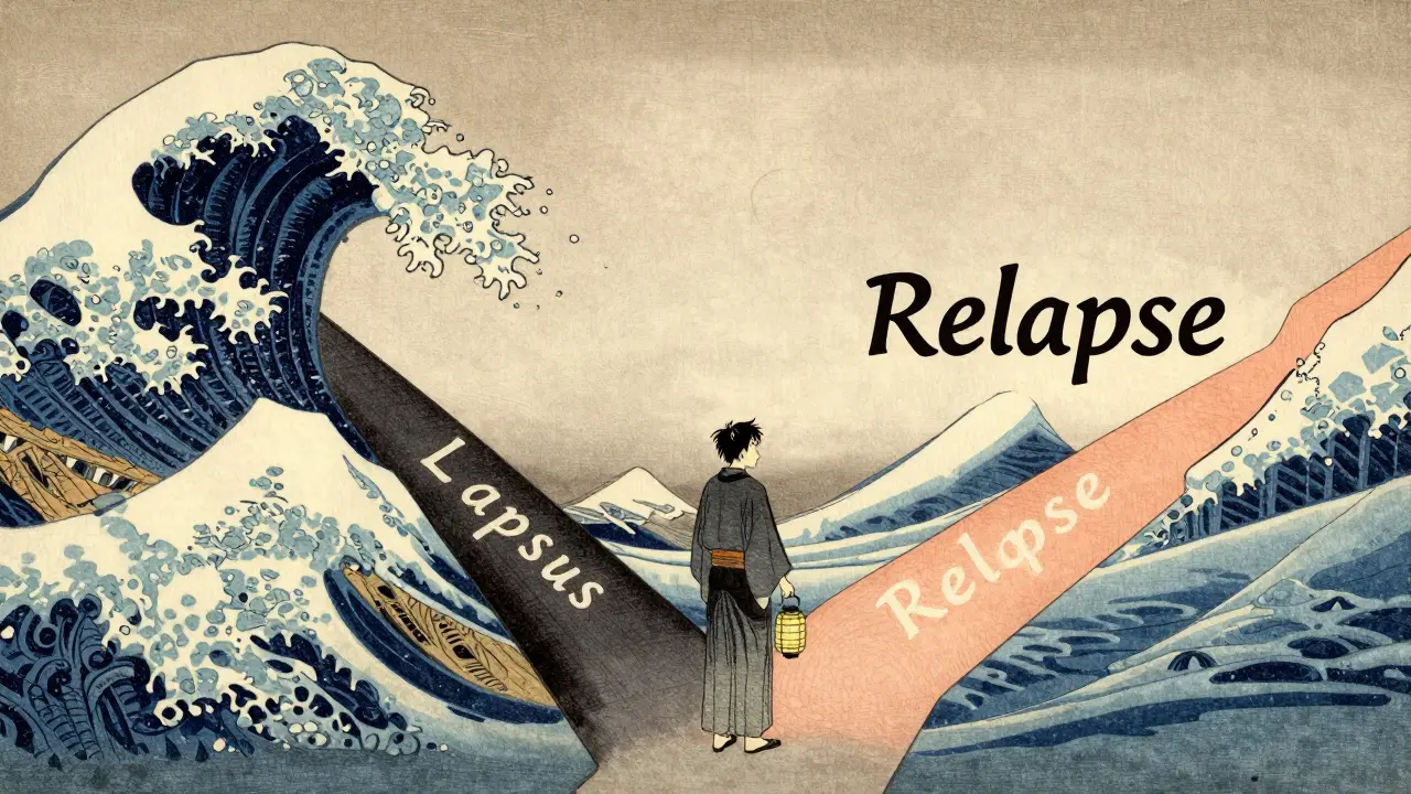 Relaps a prevence relapsu: Proč návrat k užívání není selhání, ale součást léčby