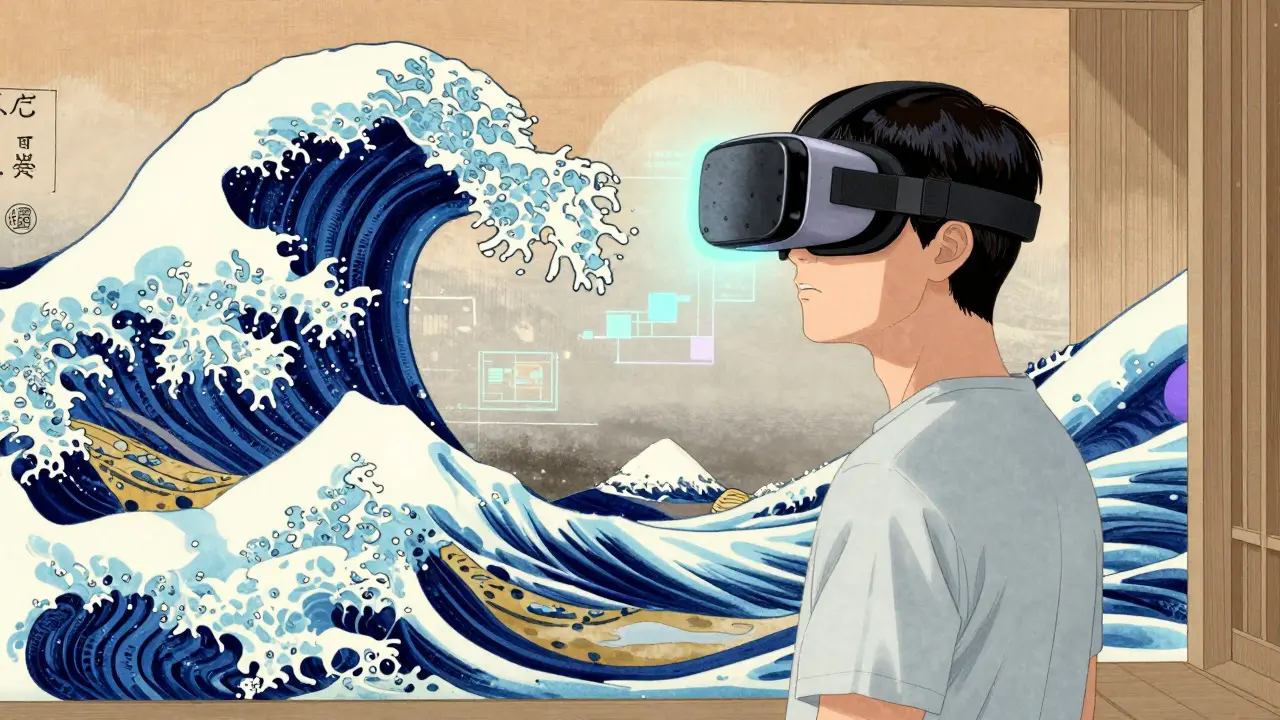 Použití virtuální reality pro léčbu úzkosti v tradičním stylu