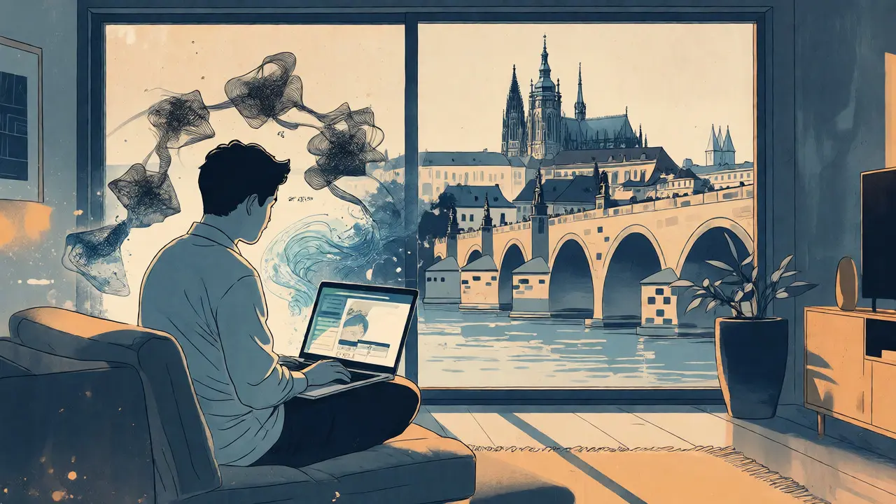 Online terapie v angličtině: Průvodce výběrem terapeuta pro expaty